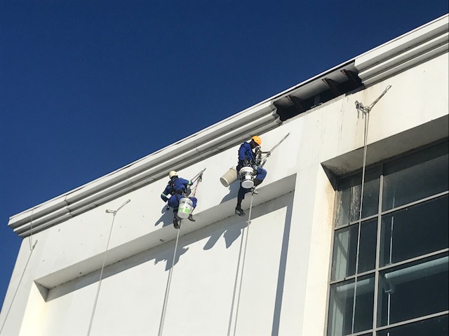 Rope Access Painting: Faster, Safer Access to High Areas